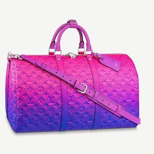 Louis Vuitton keepall 50b M59713 Virgil Abloh Taurillon leather